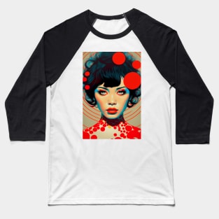 Modern woman in pop-art style Baseball T-Shirt